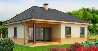 Строительство одноэтажных домов Бузулук цена от 24017 руб. м2
